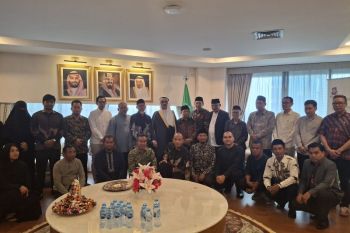 Lepas 40-50 jamaah Umrah, Dubes Saudi soroti komitmen Raja Salman