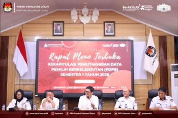 KPU: PDPB Sulut capai 2.013.143 orang