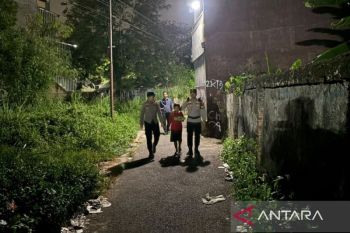 Polres Bogor pulangkan bocah asal Depok yang menangis di Pakansari