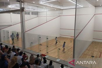 162 atlet squash ambil bagian pada kejuaraan nasional di Kabupaten Bekasi