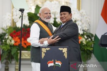 PM Modi: India-RI tingkatkan kerja sama program makan bergizi gratis