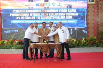 PT Bukit Asam perkuat kolaborasi bangun Flyover Simpang Belimbing dan Ujan Mas