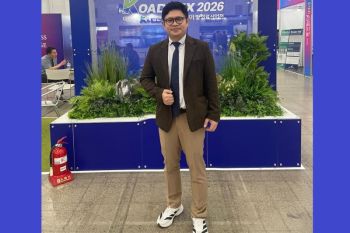 Dosen FK UMPR tampil jadi presenter Internasional pada KOADMEX 2026 di Korsel