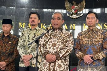 Amendemen UUD 1945 jadi salah satu bahasan pertemuan MPR dan MK