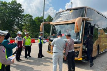 BPTD Lampung laksanakan rampchek di Tol Bakter untuk tekan kecelakaan