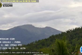 Badan Geologi turunkan status Gunung Awu di Sangihe jadi waspada