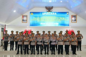 Polda Sulut sertijab pejabat utama dan kapolres
