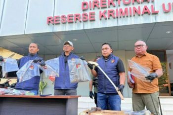 Polda Sulut ungkap penggerebekan produksi senjata tajam ilegal
