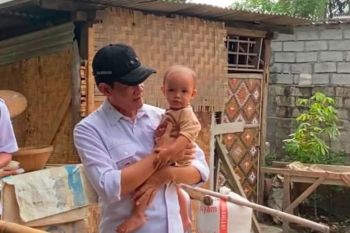 Wakil Bupati Lombok Tengah  mengcek program bantuan penurunan stunting