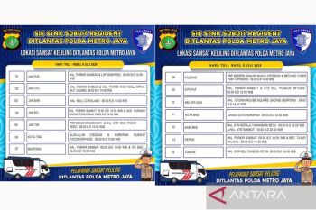 Layanan Samsat Keliling tersedia di 14 wilayah Jadetabek pada Rabu