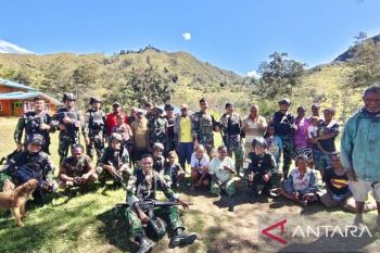 Satgas Yonif 511 perkuat komunikasi dengan warga Guninggame Lanny Jaya