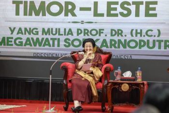 Megawati sebut Indonesia dan Timor Leste temukan jalan peradaban