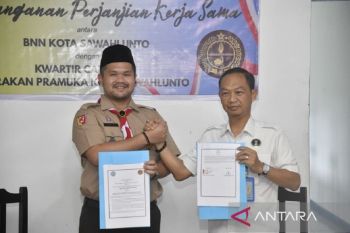 Pramuka Sawahlunto bentuk Saka Anti Narkotika cegah penyalahgunaan