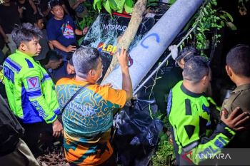 Kecelakaan mobil pikap tewaskan tiga orang di Jalan Lingkar Barabai HST