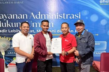 Pendaftaran layanan legalitas usaha di Expo UMKM Mamuju cukup tinggi