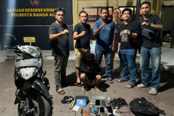 Polresta Banda Aceh tangkap residivis pencurian bongkar rumah warga