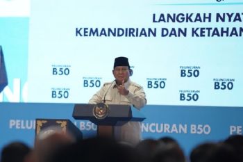 Prabowo: Negara hemat devisa Rp170 triliun dari B50