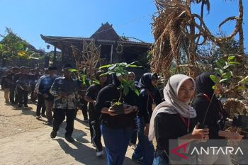 Tree-planting ritual opens Indonesia's Lima Gunung Festival
