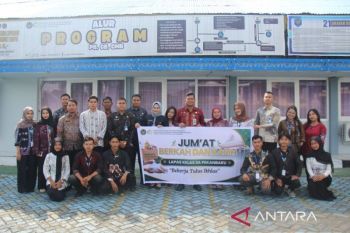Lapas Pekanbaru hadir di tengah masyarakat melalui Jumat berkah dan kasih