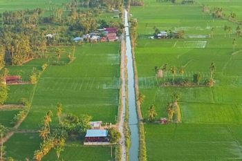 8.945 hektare irigasi di Sidrap direhabilistasi