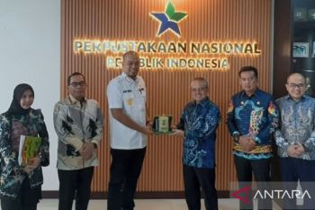 Bupati dan Sekda Inhu kunjungi Perpustakaan Nasional Jakarta