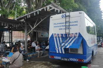 Layanan SIM Keliling tersedia di lima lokasi Jakarta pada Kamis