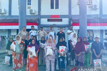 Lapas Panyabungan salurkan bantuan pangan untuk warga sekitar