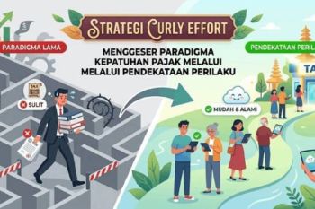 Strategi curly effort: Mengubah paradigma kepatuhan pajak melalui pendekatan perilaku