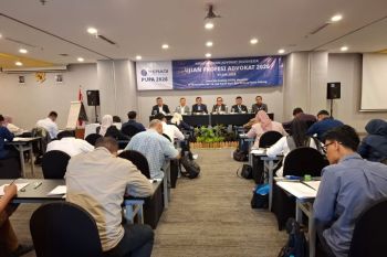 63 perserta ikuti ujian Profesi Advokat Wilayah Sumbar