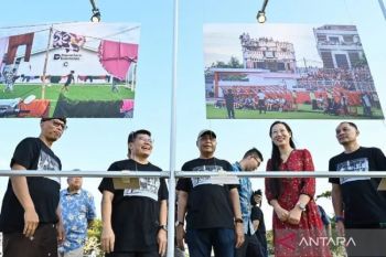 Kantor Berita ANTARA  gelar pameran fotografi jurnalistik Negeri Bola