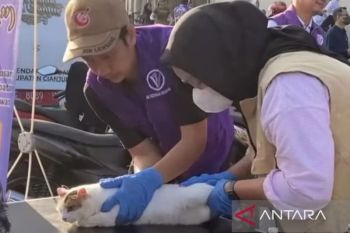 Cianjur gencarkan pelayanan kesehatan hewan peliharaan gratis