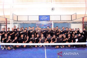 Perkuat sinergi, Polri dan jurnalis gelar Padel Bhayangkara Cup 2026