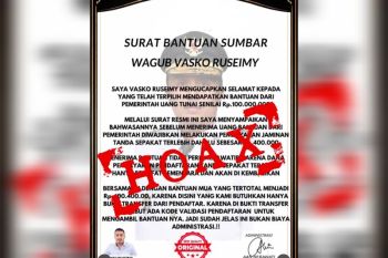 Wagub Vasko Ruseimy Ingatkan Masyarakat Waspadai Modus Penipuan Gunakan AI dan Catut Identitas Pejabat