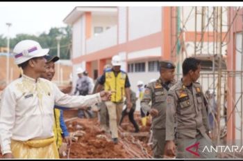 Plt Bupati Kuansing tinjau sekolah rakyat Kuansing yang hampir rampung
