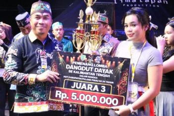 DKD Pulang Pisau lestarikan budaya daerah melalui lomba dangdut Dayak