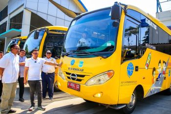 Pelajar Tangsel diminta manfaatkan layanan bus sekolah gratis