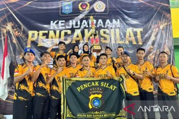 PS Bhayangkara Polda Babel juara umum kategori dewasa Bupati Cup I Bangka Tengah