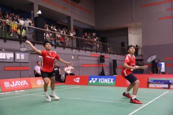 Kenzie/Leo atasi tekanan untuk juarai Jaya Raya Junior
