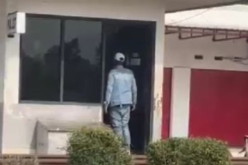 KAI Bandung-polisi koordinasi buru pengeroyok penjaga pintu perlintasan di Garut