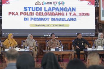 Kota Magelang jadi lokus Studi Lapangan PKA Polri