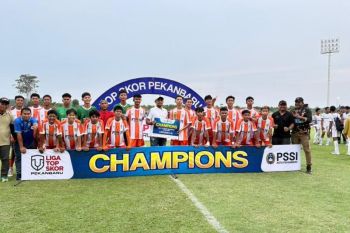 Juara Liga Topskor Riau, SSB PTPN IV Regional III melaju ke pentas nasional