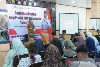 Pemkot Banjarmasin bekali 100 IKM soal izin edar guna peningkatan mutu produk