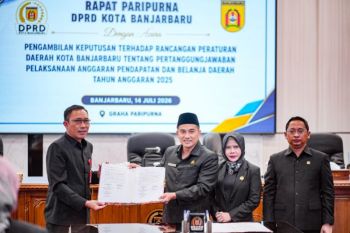 DPRD Banjarbaru setujui Raperda Pertanggungjawaban APBD 2025
