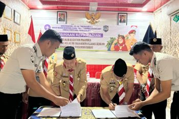 Pramuka Pasaman Barat-Lapas Talu kerja sama perkuat pembinaan warga binaan