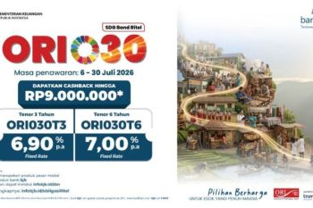 BJB tawarkan ORI030, investasi aman dan terjangkau
