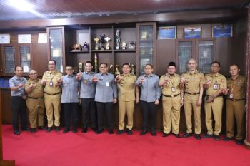 Pemkab Lambar perkuat sinergi dengan Kemenkum lindungi produk hukum daerah