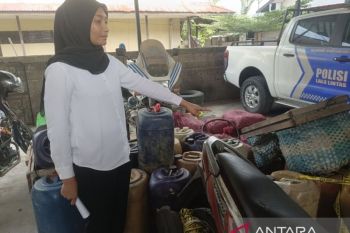 Polresta Pontianak gagalkan dugaan penimbunan 500 liter Pertalite