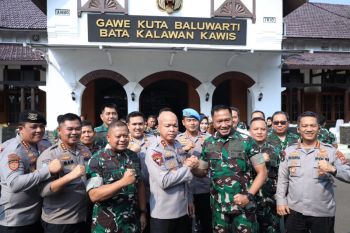 Polri-TNI di Banten perkuat sinergi jaga kondusivitas daerah