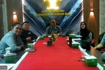 Kanwil Kemenkum Riau matangkan analisis implementasi Kebijakan Bantuan Hukum melalui Pendalaman data strategis