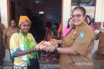 Pempov Papua Pegunungan salurkan bantuan nutrisi pada Tolikara cegah stunting